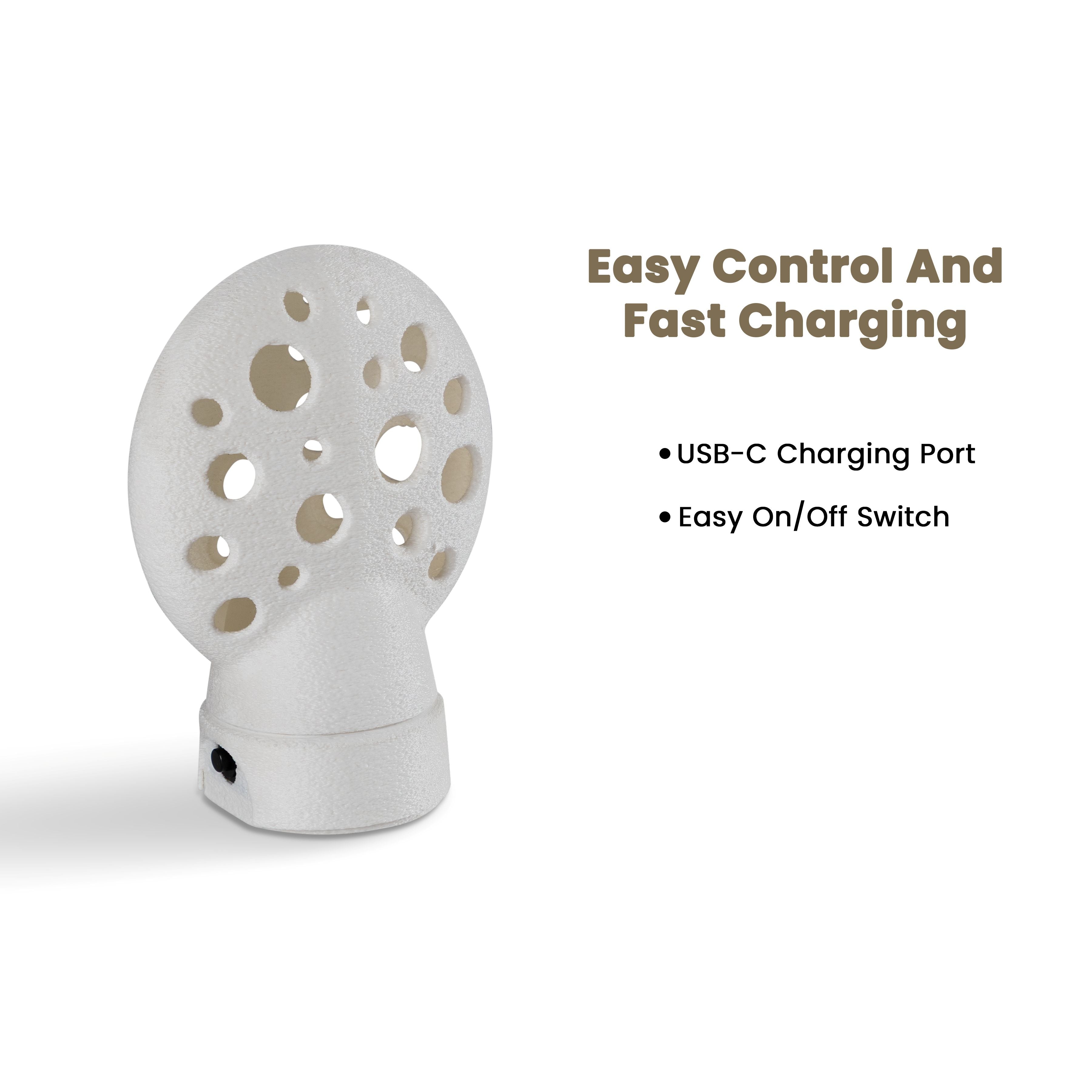 Mushroom : Rechargeable Tealight